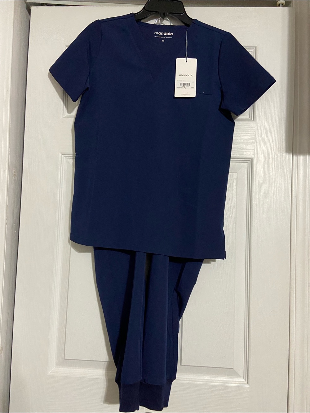 Mandala Women's Navy Track Pants & Top - Classic Comfort